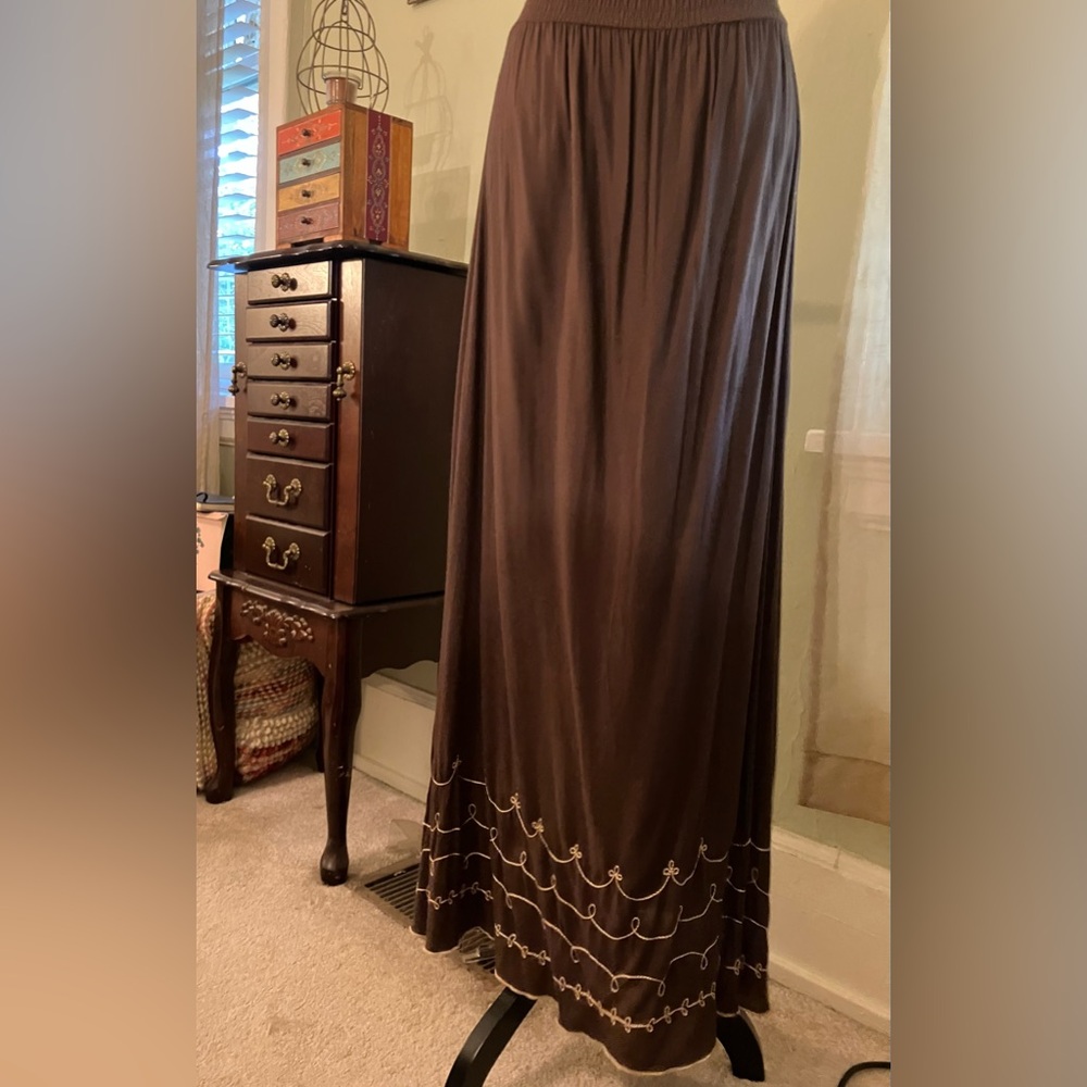Bohemian Maxi Dress, M - Picture 5 of 11